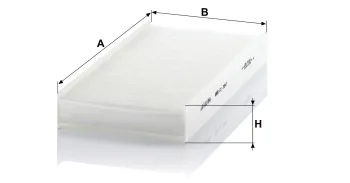 Filtr kabinowy Mann Filter CU3847 — zdjęcie 2
