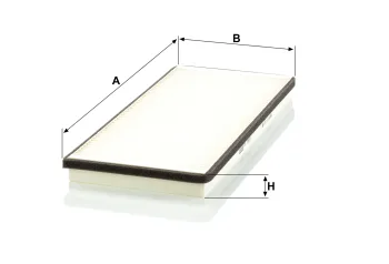 Filtr kabinowy Mann Filter CU3858 — zdjęcie 2