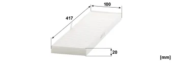 Filtr kabinowy Mann Filter CU4219 — zdjęcie 2