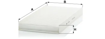 Filtr kabinowy Mann Filter CU5096 — zdjęcie 2
