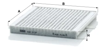Filtr kabinowy Mann Filter CUK2137 — zdjęcie 2