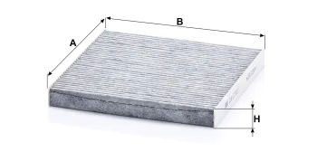 Filtr kabinowy Mann Filter CUK22021 — zdjęcie 2