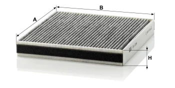Filtr kabinowy Mann Filter CUK2246 — zdjęcie 2