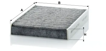 Filtr kabinowy Mann Filter CUK2433 — zdjęcie 2