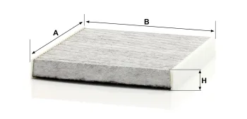 Filtr kabinowy Mann Filter CUK26009 — zdjęcie 2