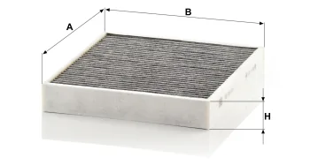 Filtr kabinowy Mann Filter CUK26010 — zdjęcie 2