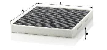 Filtr kabinowy Mann Filter CUK2757 — zdjęcie 2