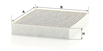 Filtr kabinowy Mann Filter CUK28009 — zdjęcie 2