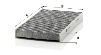 Filtr kabinowy Mann Filter CUK2956 — zdjęcie 2