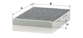Filtr kabinowy Mann Filter CUK31001 — zdjęcie 2