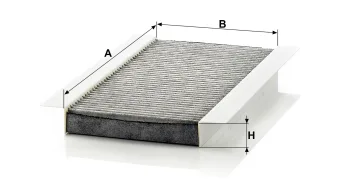 Filtr kabinowy Mann Filter CUK3337 — zdjęcie 2