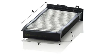 Filtr kabinowy Mann Filter CUK3518 — zdjęcie 2