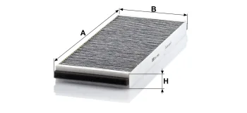 Filtr kabinowy Mann Filter CUK3955 — zdjęcie 2
