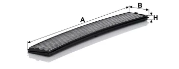 Filtr kabinowy Mann Filter CUK6724 — zdjęcie 2