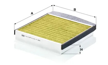 Filtr kabinowy Mann Filter FP2855 — zdjęcie 2
