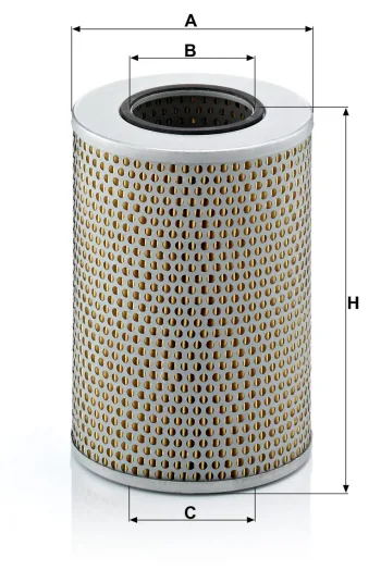 Filtr hydrauliczny Mann Filter H1290/1 — zdjęcie 2