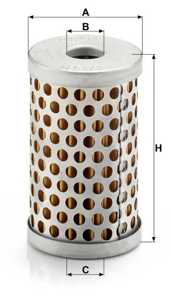 Filtr oleju Mann Filter H53/3 — zdjęcie 2