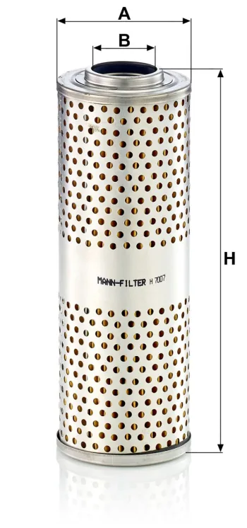 Filtr oleju Mann Filter H7007x — zdjęcie 2