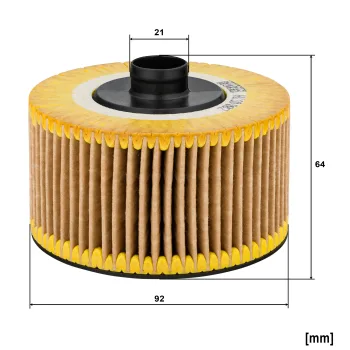 Filtr oleju Mann Filter HU10002Z — zdjęcie 2