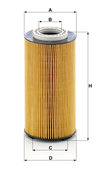 Filtr oleju Mann Filter HU12003x — zdjęcie 2