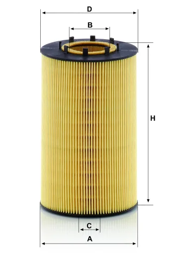 Filtr oleju Mann Filter HU12122x — zdjęcie 2