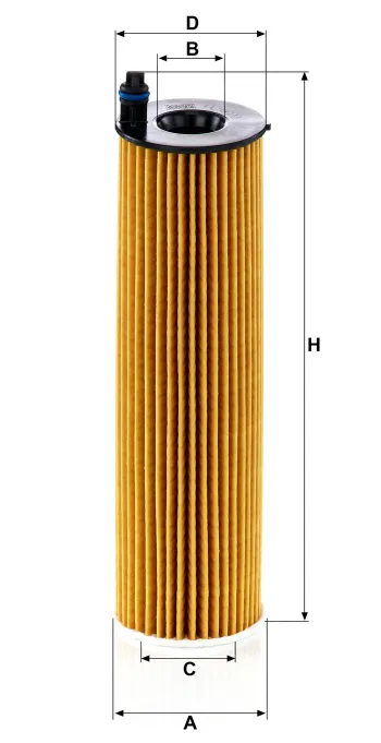 Filtr oleju Mann Filter HU6020Z — zdjęcie 2