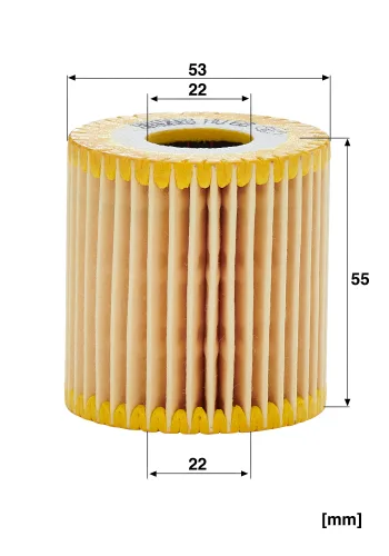 Filtr oleju Mann Filter HU68X — zdjęcie 2