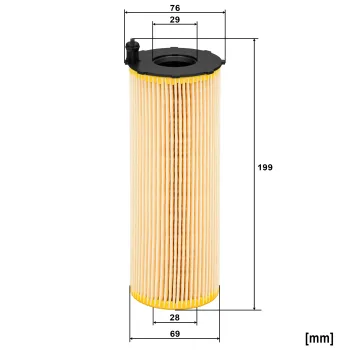 Filtr oleju Mann Filter HU7016X — zdjęcie 2