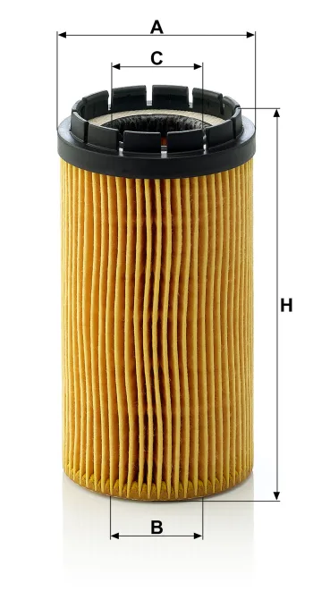 Filtr oleju Mann Filter HU718X — zdjęcie 2
