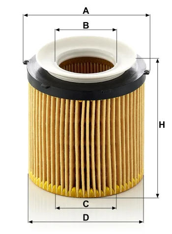 Filtr oleju Mann Filter HU8002xKIT — zdjęcie 2