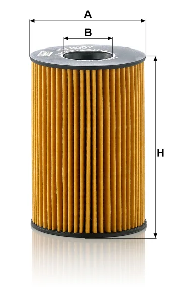 Filtr oleju Mann Filter HU8007Z — zdjęcie 2