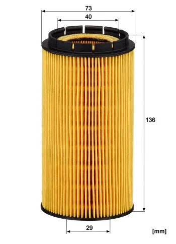 Filtr oleju Mann Filter HU8010Z — zdjęcie 2