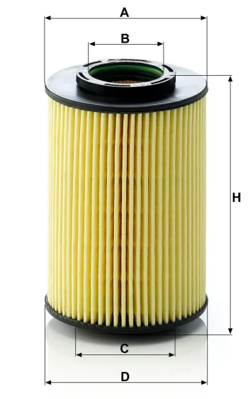 Filtr oleju Mann Filter HU822/5X — zdjęcie 2