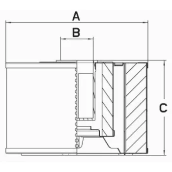 Filtr hydrauliczny ARGO HYTOS K3.1409-51 — zdjęcie 2