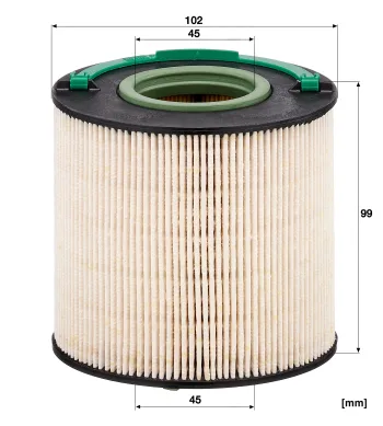 Filtr paliwa Mann Filter PU1040X — zdjęcie 2