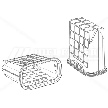 Filtr powietrza Hifi Filter SA17725 — zdjęcie 2
