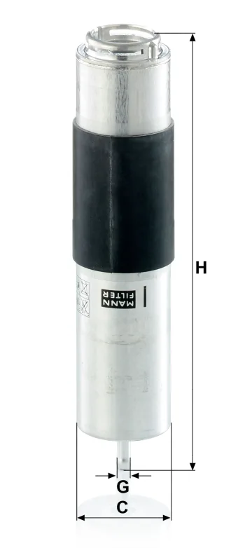 Filtr paliwa Mann Filter WK5016Z — zdjęcie 2