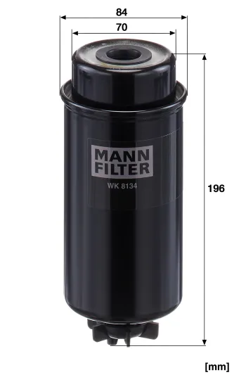 Filtr paliwa Mann Filter WK8134 — zdjęcie 2