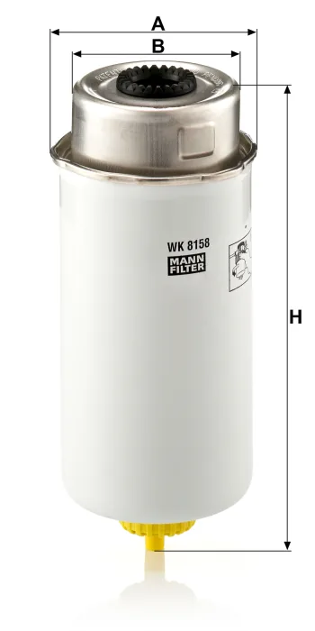 Filtr paliwa Mann Filter WK8158 — zdjęcie 2