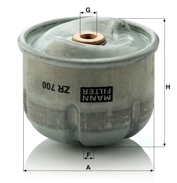 Filtr oleju Mann Filter ZR700X — zdjęcie 2