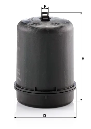 Filtr oleju Mann Filter ZR9007 — zdjęcie 2